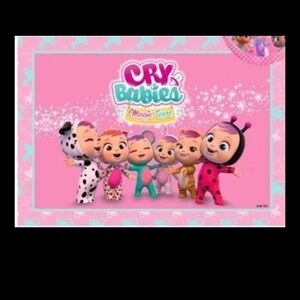 Cry Babies magic tears party banner